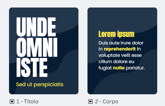 Carosello Modern - template Canva